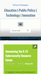 Mobile Screenshot of edtechstrategies.com